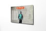 Wallity Pintura Decorativa de Vidrio Templado Multicolor 30 x 45 cm